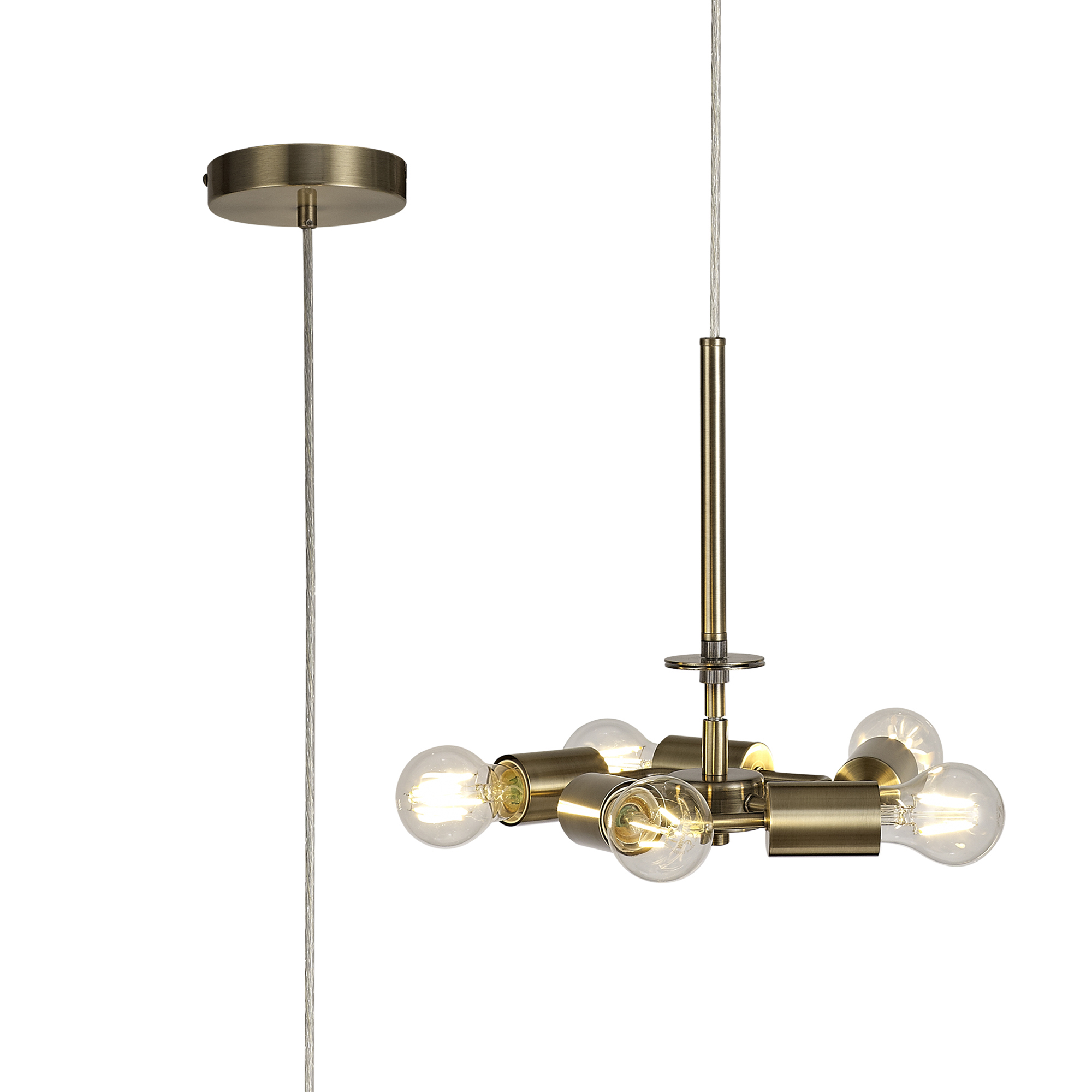 Baymont AB Ceiling Lights Deco Single Pendant